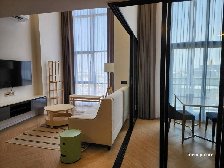 รูป Modiz collection บางโพ ติด MRT บางโพ ห้องดูเพล็กซ์แบบ 1Bed plus  - รูปที่ 17/20