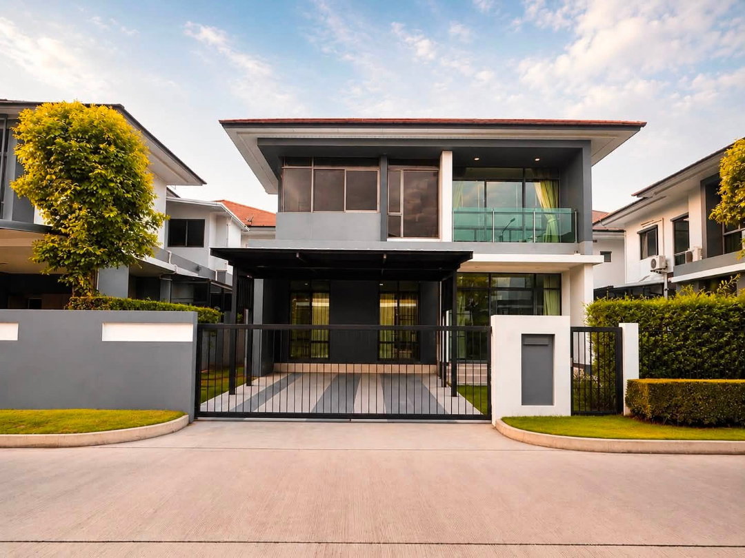 รูป ให้เช่า บ้านเดี่ยว โครงการเศรษฐสิริ กรุงเทพกีฑา GH635 - รูปที่ 1/25