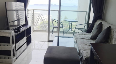 ⛵ Riviera Wongamat ⛵ Sea view / 11F / 1bedroom >> THB16,000/month彡