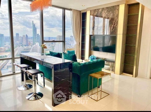 36th-Floor 1-BR At The Bangkok Sathorn, 100m To BTS Surasak (ID 3209556)