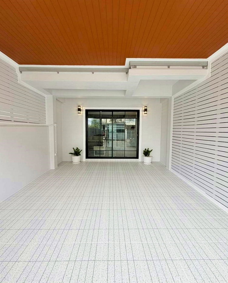 รูป MO.  บ้านสวย  หลังมุม  มีระเบียงหน้าบ้าน  #หมู่บ้าน ป.ผาสุข นิเวศน์ บางบัวทอง ใกล้เซ็นทรัล เวสเกต - รูปที่ 4/23