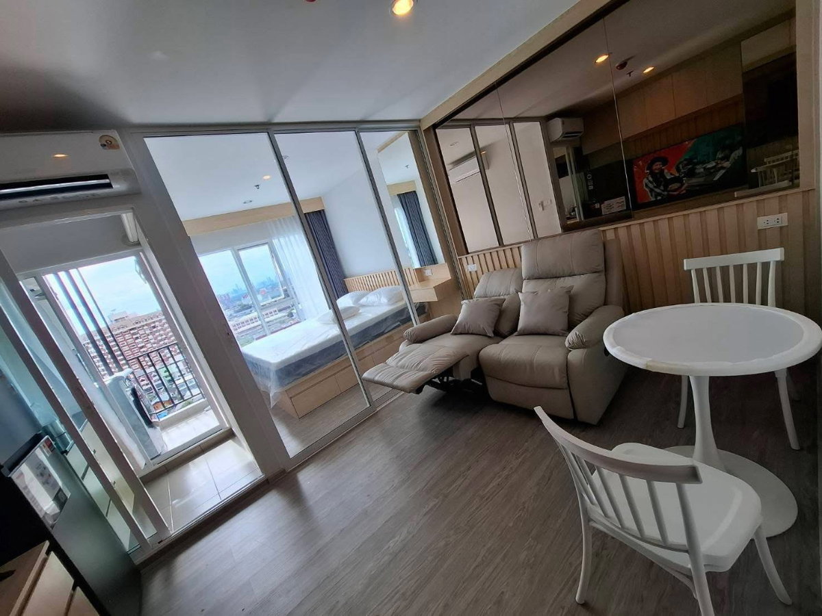 ME2500493 ให้เช่าคอนโด Regent Home Bangna ชั้น 15 วิวแม่น้ำ พร้อมอยู่ ใกล้ BTS บางนา
