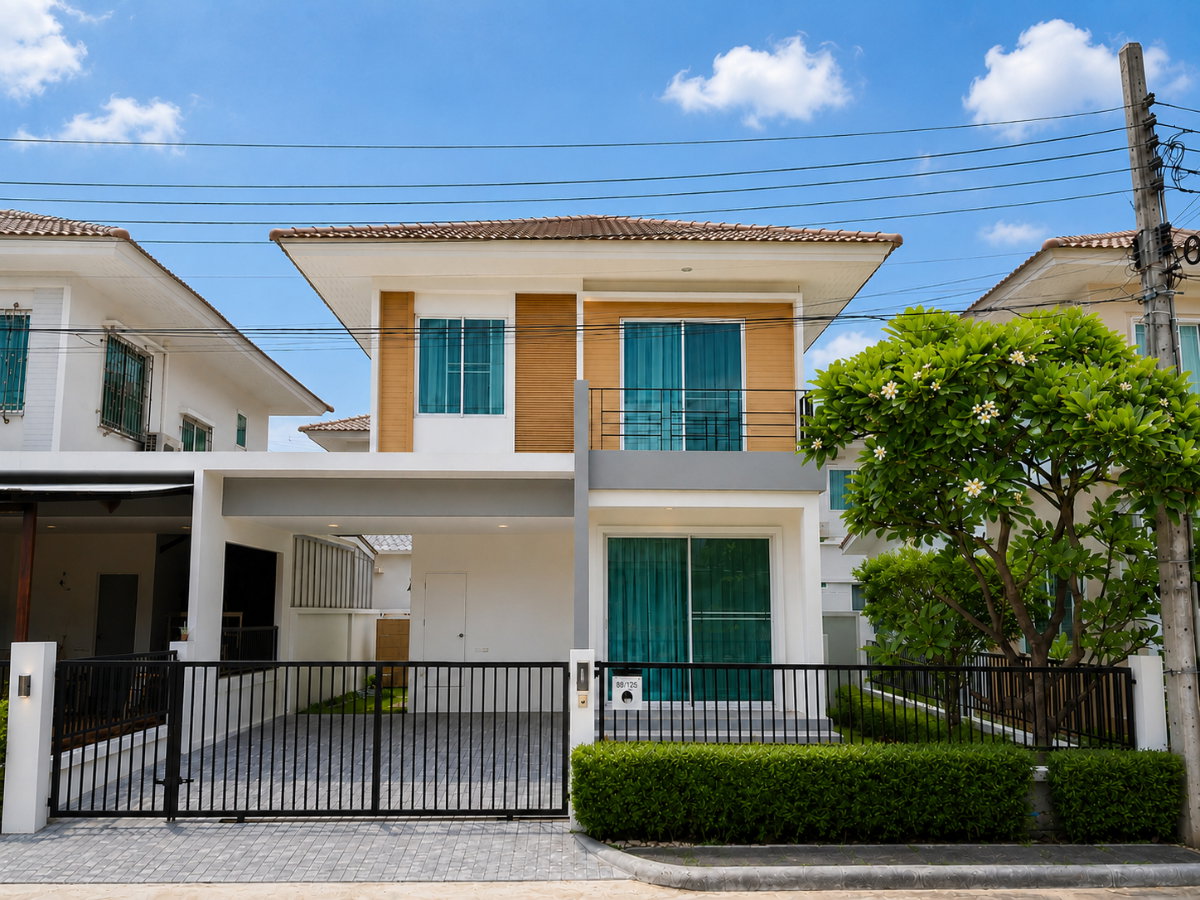 รูป บ้านใกล้ Mega Bangna ทำเลดี ราคาดีงาม เพียง 4.29 ล้าน พร้อมอยู่ - รูปที่ 1/19