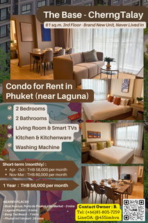 รูปภาพ For RENT | The Base Cherngtalay Phuket - Brand new condo near Laguna