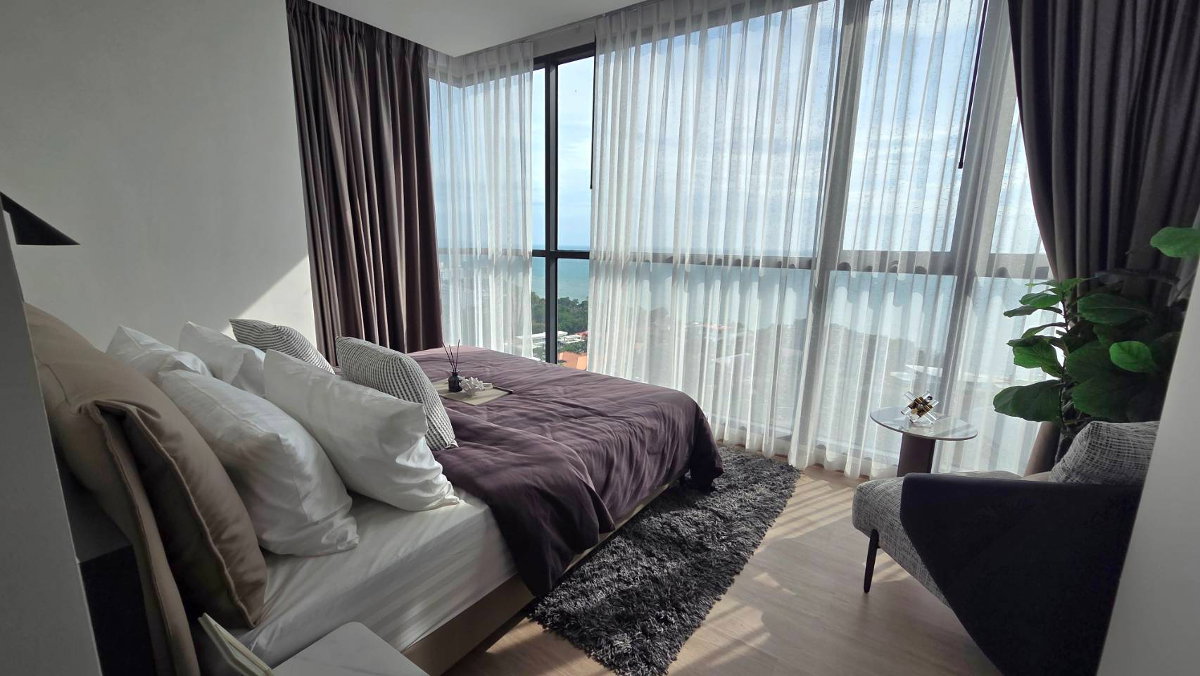 รูป 🎥 ⛵ FINAL CLEARANCE ⛵ Jomtien Bay view / Corner / 22F / 2bedrooms >> THB8.9mil彡 - รูปที่ 2/10