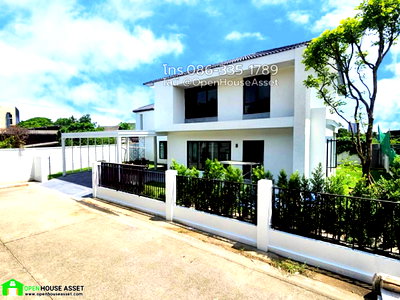 ขายบ้านเดี่ยว : 🏡บ้านเดี่ยว นันทวัน วงแหวน-รัตนาธิเบศร์ บ้านเดี่ยวหลังใหญ่ 108.5 ตร.ว. รีโนเวทใหม่ทั้งหลัง