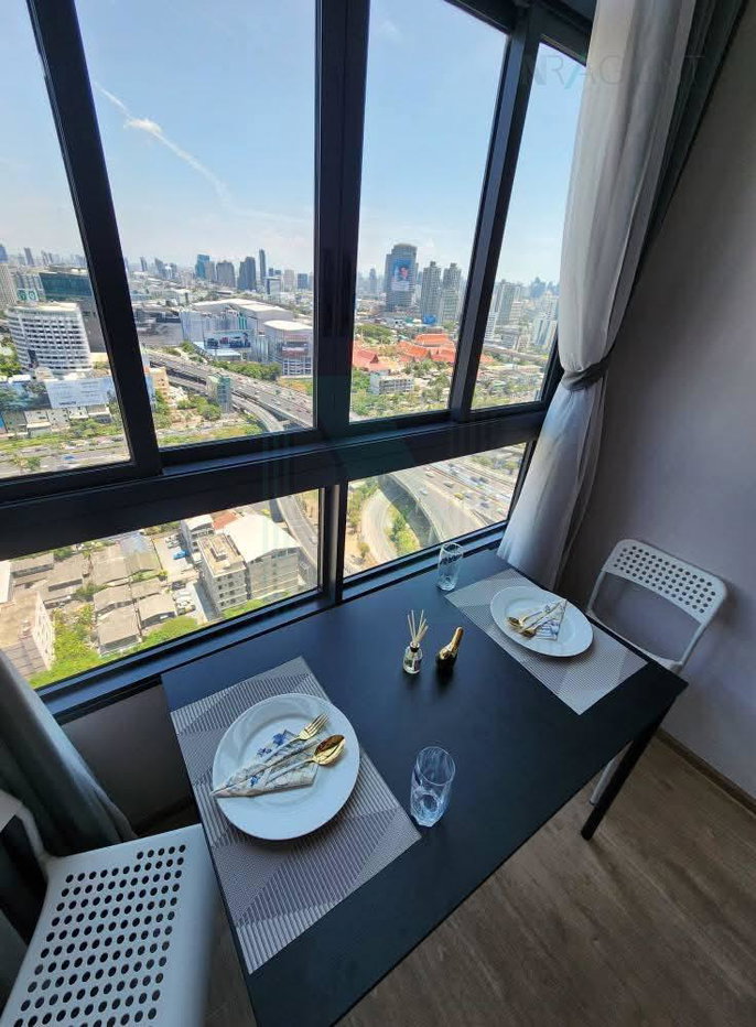 รูป 🔺 ให้เช่าคอนโด ไอดีโอ พระราม 9 - อโศก อาคาร 1 ชั้น 30 Duplex ขนาด 37 ตรม ใกล้ MRT พระราม 9 - รูปที่ 1/8
