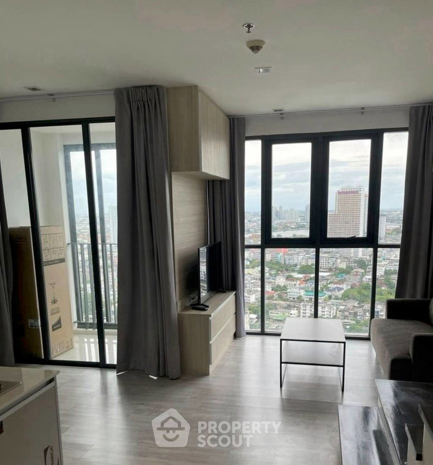 รูป ใกล้ BTS กรุงธนบุรี 80 ม. | คอนโด 2 ห้องนอน Ideo Mobi Sathorn (ID 3206865) - รูปที่ 1/6