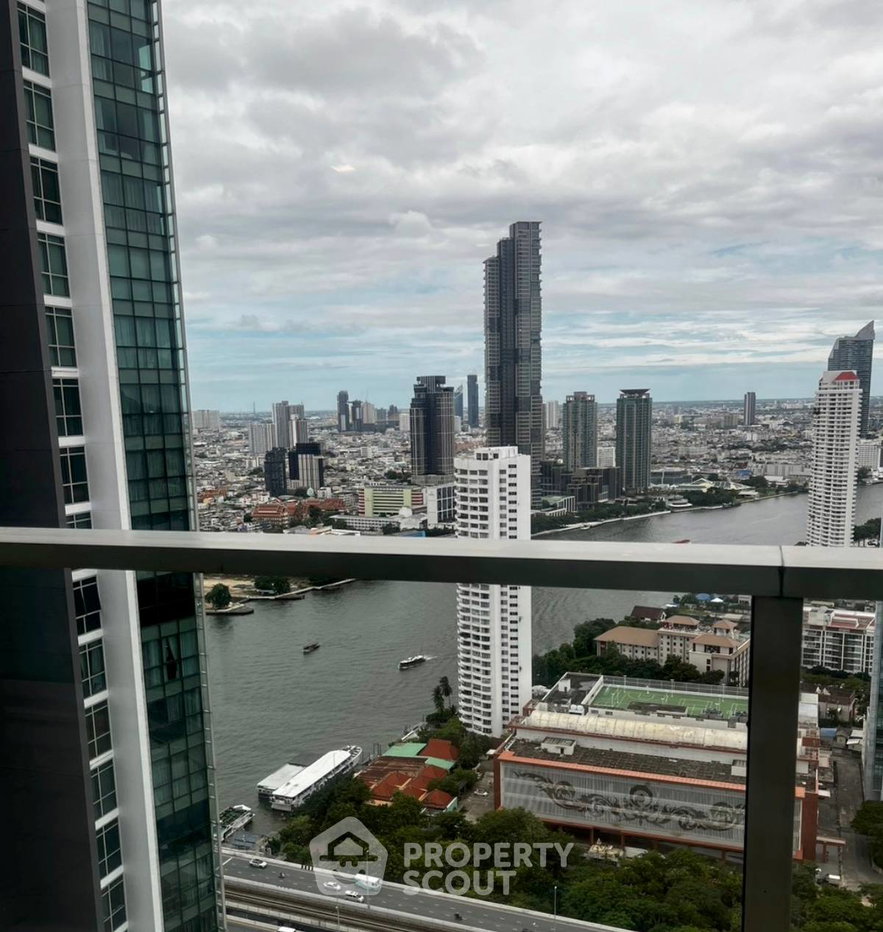 รูป ชั้น 41 ห้อง 3 ห้องนอน The River Condominium ใกล้ BTS สะพานตากสิน (ID 3207054) - รูปที่ 8/9