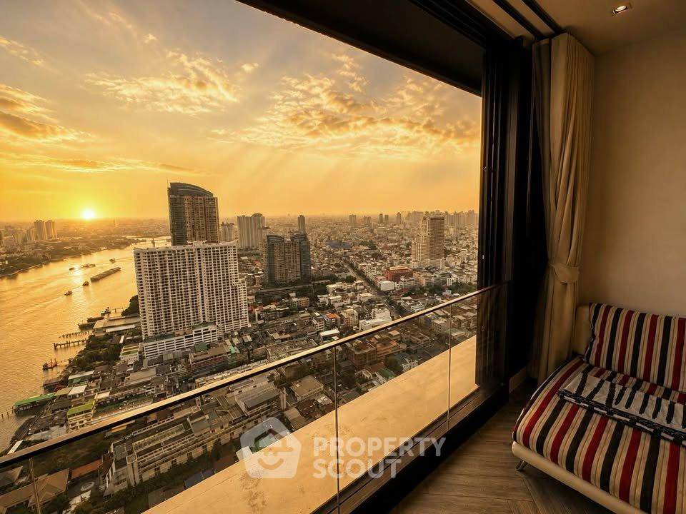 รูป ชั้น 42 คอนโด 1 ห้องนอน Chapter Charoennakhorn Riverside ใกล้ BTS กรุงธนบุรี (ID 3001499) - รูปที่ 8/12