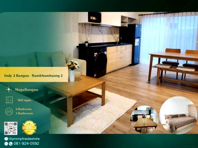 บ้านเดี่ยวให้เช่า : IJ04543 - Indy 2 Bangna - Ramkhamhaeng 2 : MegaBangna