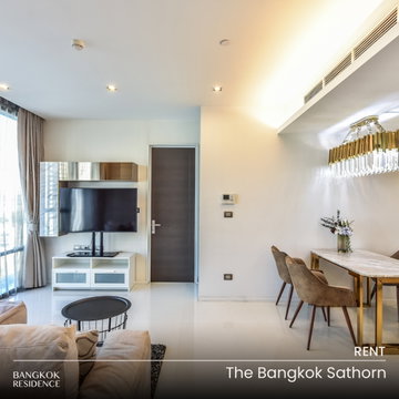 เช่าคอนโด 💎 The Bangkok Sathorn 1นอน 65ตร.ม. 45k 💎 ห้องสวยพรีเมียม ใกล้ BTS สุรศักดิ์ 