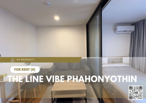 For Rent ✨ THE LINE VIBE Phahonyothin ✨ Fully furnished and equipped with appliances; located opposite Central Ladprao.