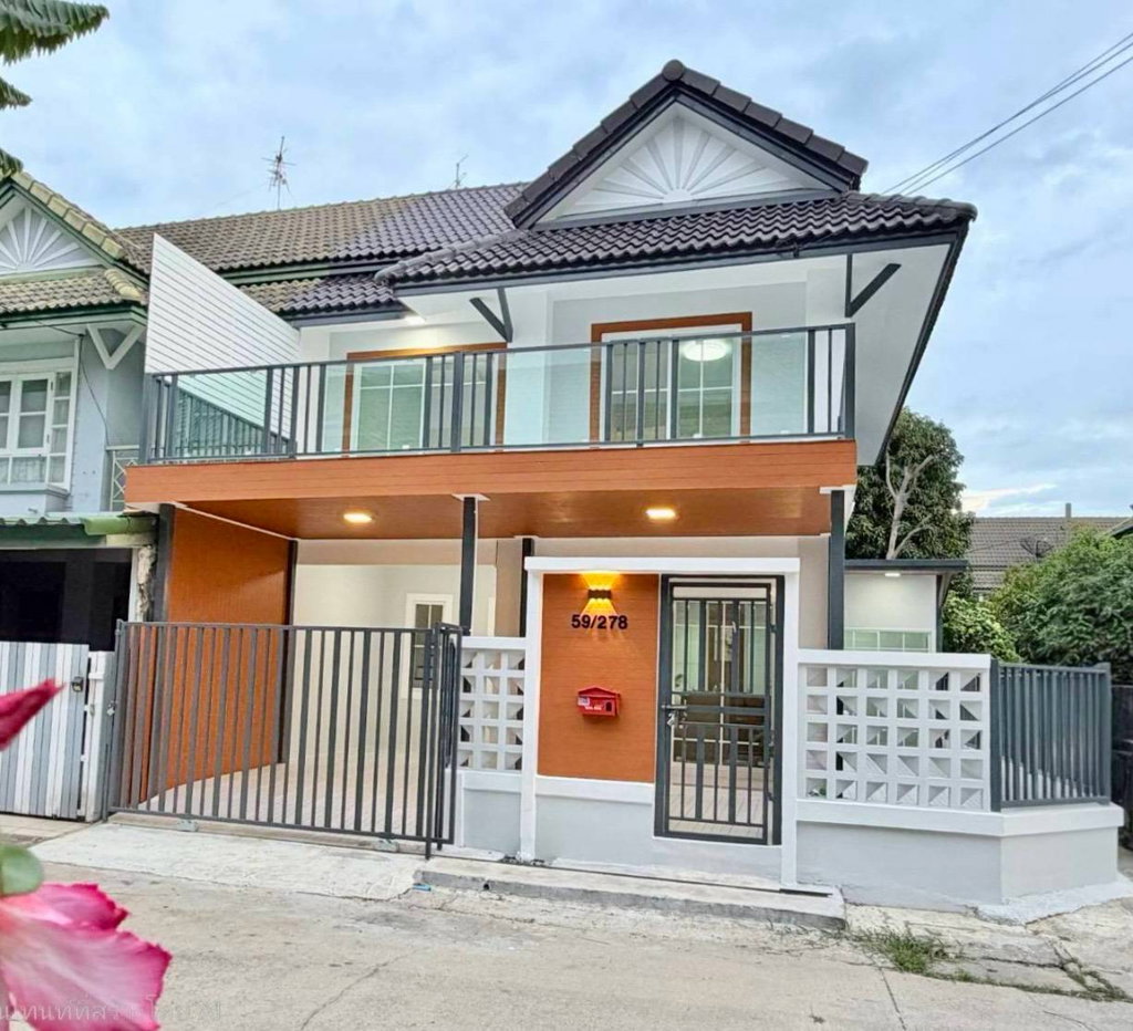 รูป MO.  บ้านสวย หลังมุม ใกล้เซ็นทรัล เวสเกต  #หมู่บ้านพฤกษา 18  บางใหญ่  ทาวน์เฮ้าส์ 3 ห้องนอน  ใกล้ MRT สถานีบางใหญ่   - รูปที่ 2/24
