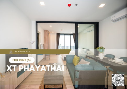 For Rent 📍 XT PHAYATHAI 📍 Fully furnished and equipped with appliances; near BTS Phaya Thai.