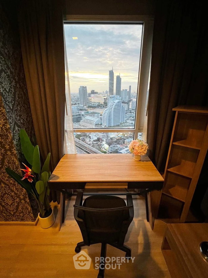 รูป คอนโดหนึ่งห้องนอนชั้นสูง Rhythm Sathorn ใกล้ BTS สะพานตากสิน (ID 3211595) - รูปที่ 9/18
