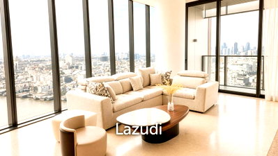 คอนโดให้เช่า : 178 Sqm 2 Bed  Banyan Tree Residences Riverside