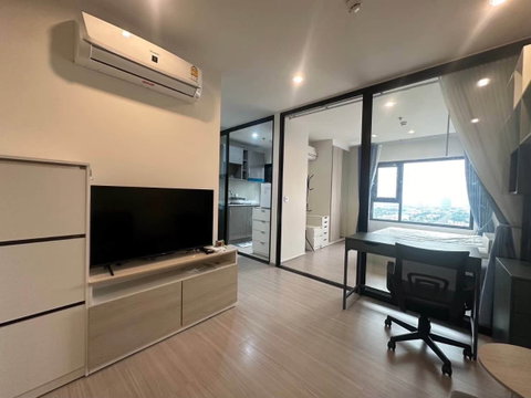 PFD-08986 Condo for rent, Aspire Erawan Prime, city view room, fully furnished, ready to move in, good location next to BTS Chang Erawan 🏙️✨