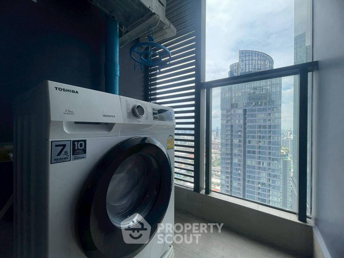 รูป ชั้น 55 ห้อง 2 ห้องนอน One 9 Five Asoke - Rama 9 ใกล้ MRT พระราม 9 (ID 3199941) - รูปที่ 12/14