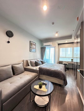 For Rent Condo IDEO RAMKHAMHAENG LAM SALI STATION Building 1, Floor 12A,Studio, Room size 24 sqm