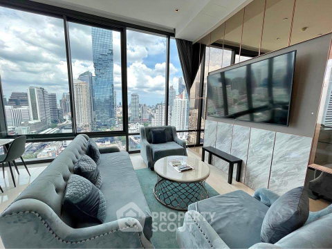 เดิน 300 เมตรถึง BTS ช่องนนทรี คอนโด 2 ห้องนอน Ashton Silom (ID 3180201)