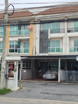 ให้เช่าทาวเฮาส์ 3 ชั้น 3 ห้องนอน ซ.เฉลิมพระเกียรติ 48 Navy Place TownHome ใกล้สวนหวง ร.9 และ บึงหนองบอน