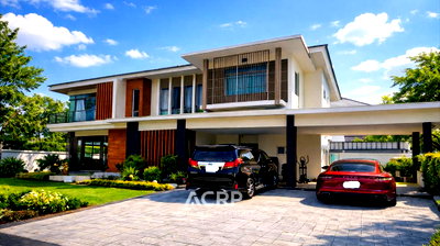 บ้านเดี่ยว ถนนลาดกระบัง : ขาย Perfect Masterpiece สุขุมวิท 77 บ้านหรู 171 ตร.ว. 5 นอน 6 น้ำ ใกล้ สนามบินสุวรรณภูมิ (00160725)