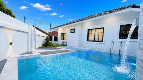 Single house for sale in Ekmongkol 3 Village, Khao Taloo, Pattaya, Bang Lamung, Chonburi.