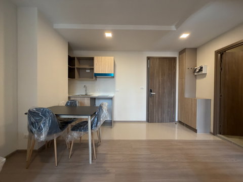 THE MUVE Sukhumvit 107 1ห้องนอน plus คอนโดเลี้ยงสัตว์ได้ เฟอร์ครบ พร้อมเข้าอยู่