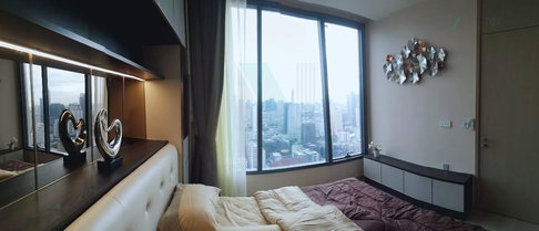 🚩 For Rent Condo THE ESSE ASOKE Building 1, Floor 32,1 bed room, Room size 47.00 sqm
