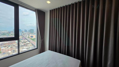 📌 For Rent Condo MODIZ RHYME RAMKHAMHAENG Building 1, Floor 22,1 bed room, Room size 30 sqm