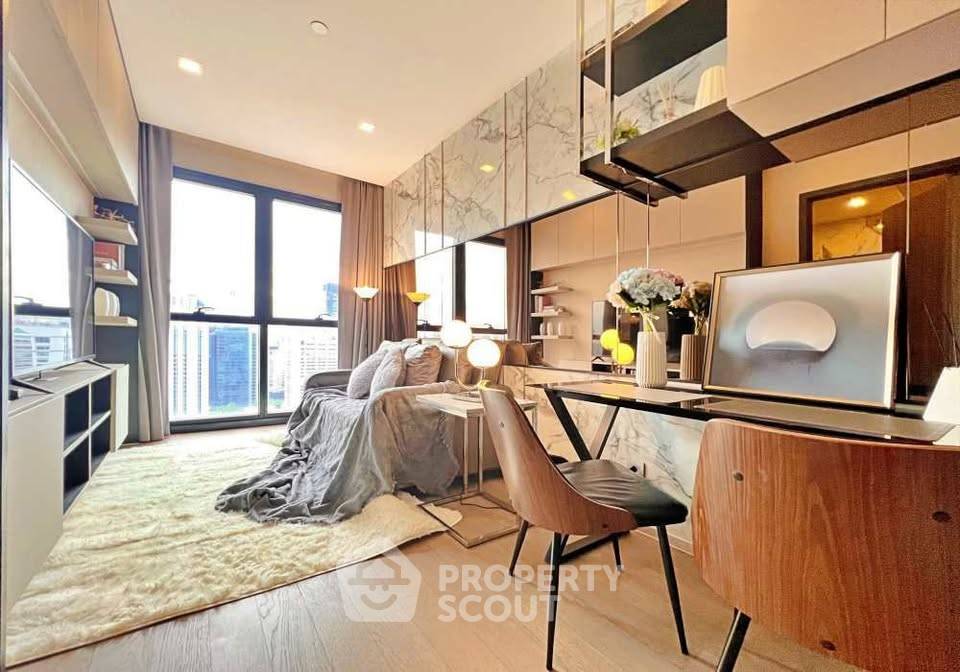รูป ใกล้ MRT สุขุมวิท 70 ม. ห้องหนึ่งห้องนอน Ashton Asoke ชั้น 26 (ID 3209225) - รูปที่ 2/5