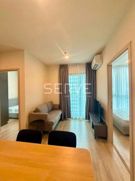 2 Beds Large Room High Fl. 30+ City View  Fully furnished Condo Good Location Close To MRT Phra Ram 9  @ NUE District R9